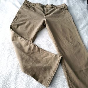 AEO 40x30 Tan Khaki Original Boot Jeans